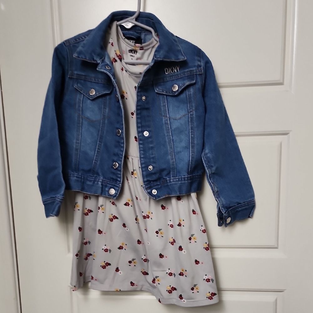 DKNY Blue Jean Jacket and Dress